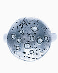 Small Rock Scatter Ring- Silver + Diamonds