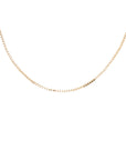 14K Yellow Gold .75 mm Solid Box Chain - 18"