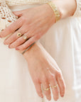 OOAK Champagne Cushion Cut Diamond Halo Ring + VS Accents - 18k Gold + Diamonds 6