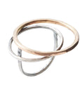 O-Ring Mixed - Sterling Silver + 14K Gold Fill