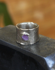 EOS Ring - Brass + Ruby