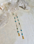 Turquoise Duster Earrings