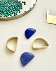 Lapis + Turquoise Scarab Pendant - 18k Gold, Lapis Lazuli + Persian Turquoise