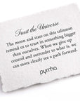 Trust the Universe Talisman - Sterling Silver