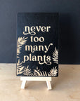 Mini Wood Easel