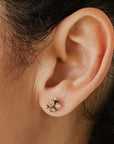 Blossom Bronze Earring