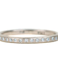 Eternity Diamond Band - 18k Gold, 14kpw Gold + VS Diamonds + Black Diamonds