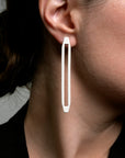 Asymmetrical Long Link Posts - Moss