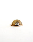 Sun & Life Ring - Oxidized Brass, Sterling Silver + 14k Gold-Fill