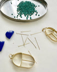 Lapis + Turquoise Scarab Pendant - 18k Gold, Lapis Lazuli + Persian Turquoise