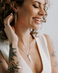 Decidedly Deco Earrings - 18k/22k Gold, Silver