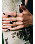 Organic Princess Band - 18k Gold + Reclaimed Diamonds