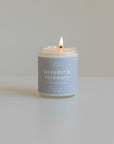 Lavender + Rosemary - 8 oz Hand-Poured Soy Candle